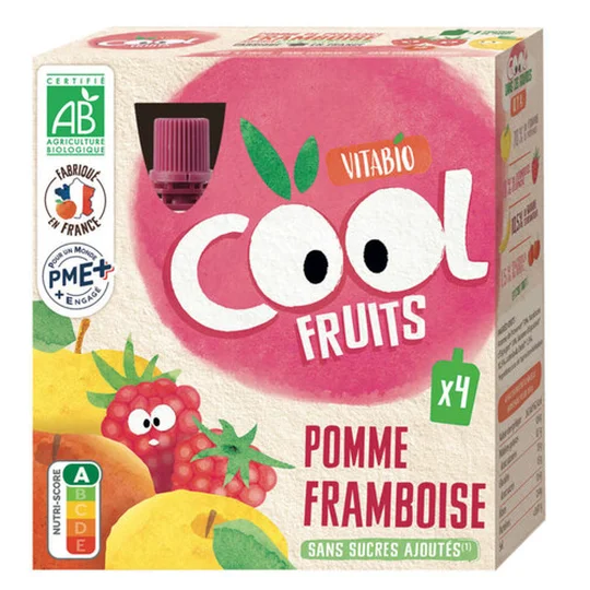 Compote de Fruits Pomme & Framboise
