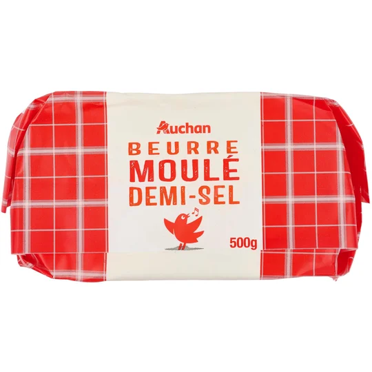 Beurre moulé demi-sel