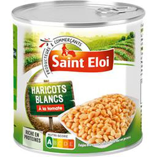 Haricots blancs à la tomate