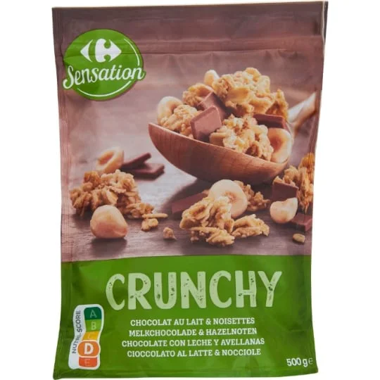 Céréales chocolat au lait & noisettes