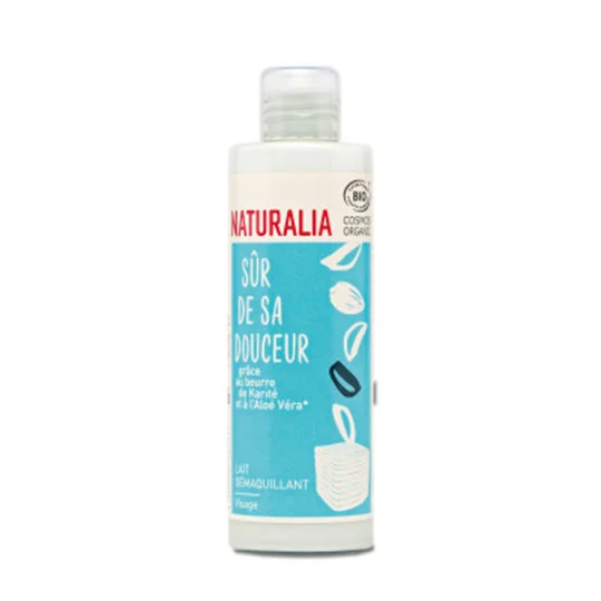 Lait Démaquillant au Beurre de Karité & Aloe Vera Visage