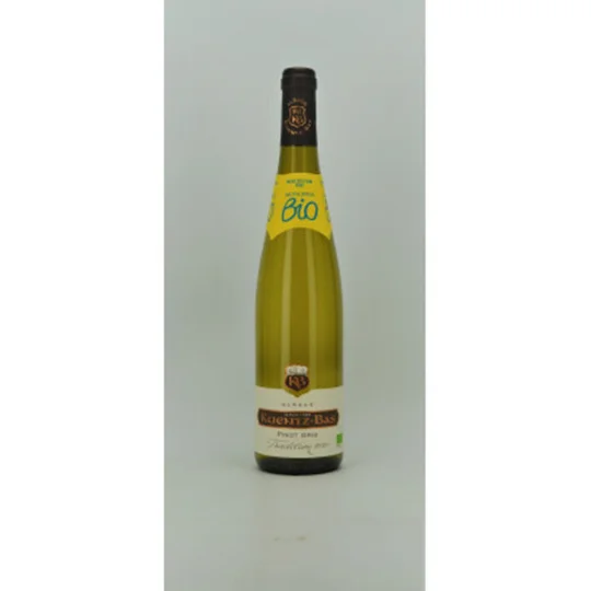 Pinot gris tradition, vin blanc bio, 2020