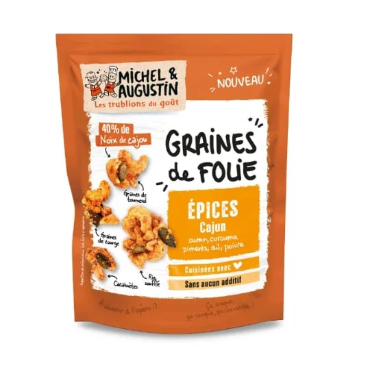 Graines épices cajun