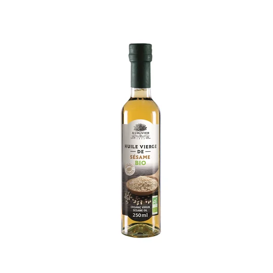 Huile vierge de sésame bio