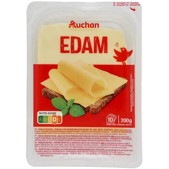 Edam en tranche