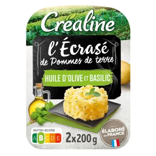 Ecrasé de pdt Huile d'olive