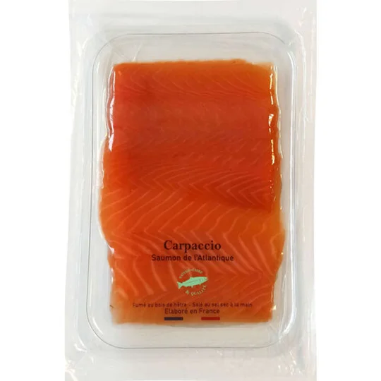Carpaccio de Saumon de l’Atlantique Fumé