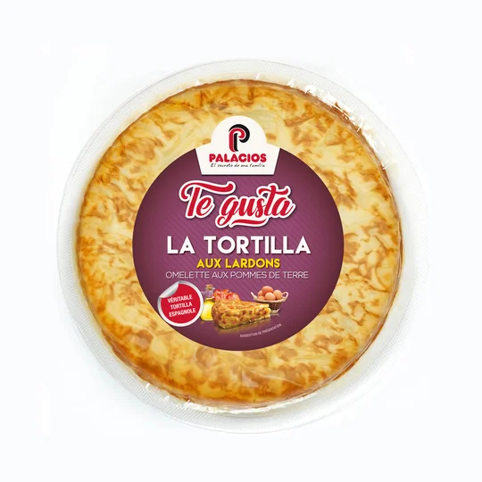 La tortilla aux lardons