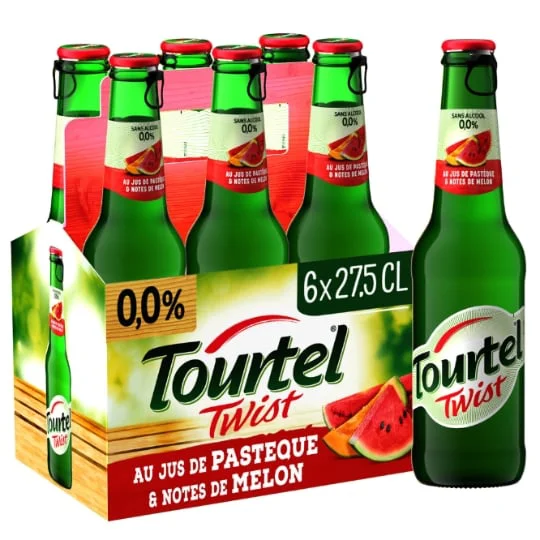 Bière au jus de pastéque notes de melon Sans Alcool Twist
