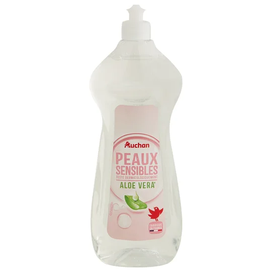 Liquide vaisselle peaux sensibles