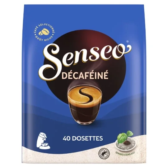 Café dosettes décaféiné x40