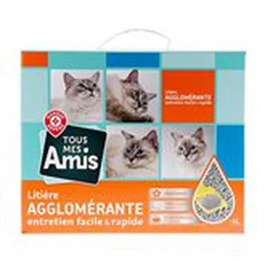 Litière chats Compacte