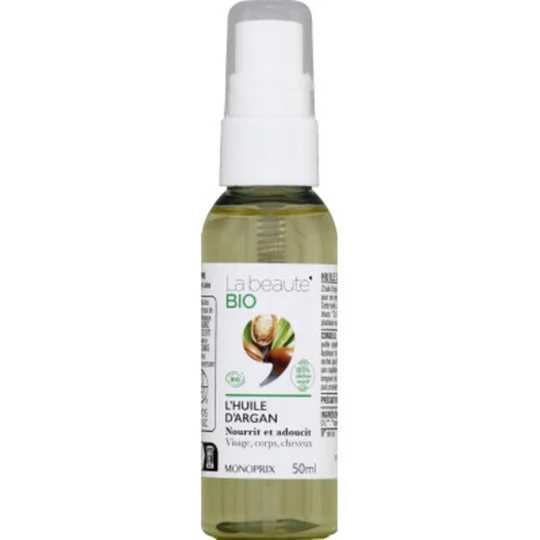 Monoprix La beauté bio L'huile d'argan