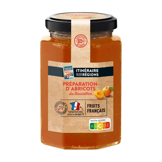 Préparation d'abricots du Roussillon