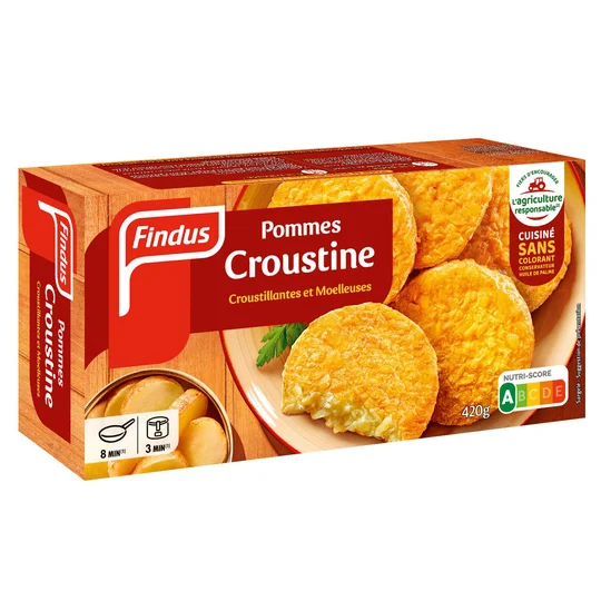 Pommes de terre Croustine