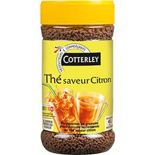 Thé saveur citron