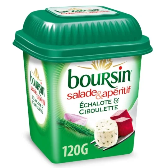 Dés de Fromage Salade Apéritif Echalote ciboulette