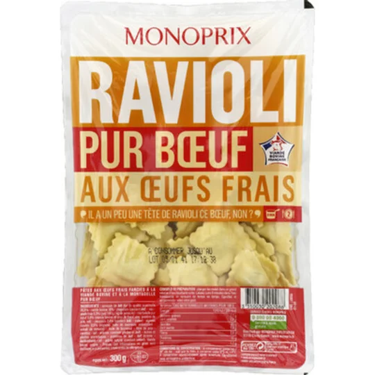 Ravioli pur boeuf