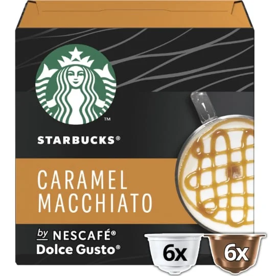 Café capsules Compatible Caramel Macchiato By Nescafé