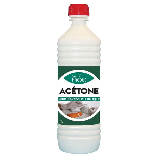 Acétone pour déboucher