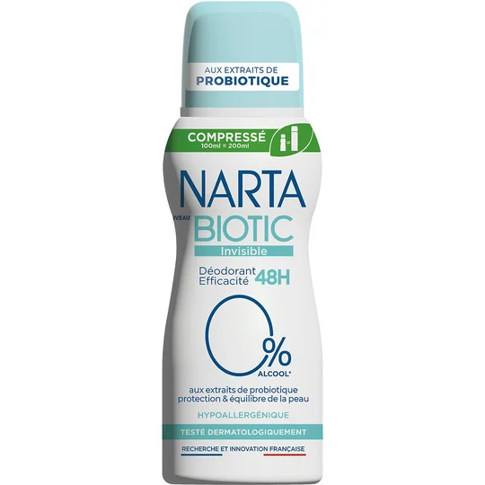 Biotic - Déodorant 48h 0% alcool invisible