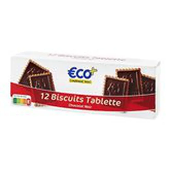 Biscuit tablette Chocolat noir
