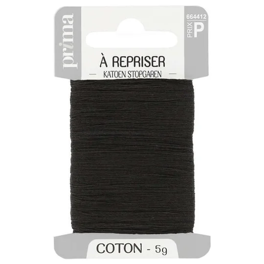 Coton à Repriser Gris