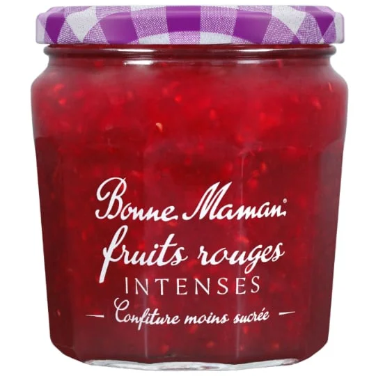 Confiture fruits rouges intense
