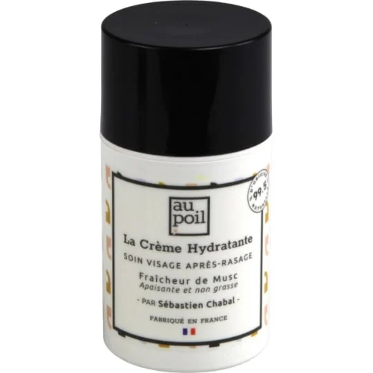 Soin visage après-rasage crème hydratante