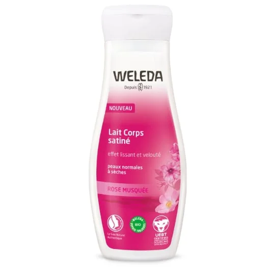 Lait corps rose musquée satiné