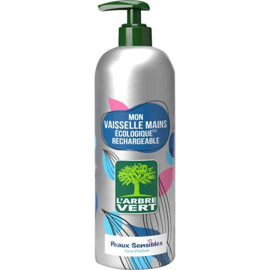 L'Arbre Vert Vaisselle Mains Peaux Sensibles -  Hypoallergénique