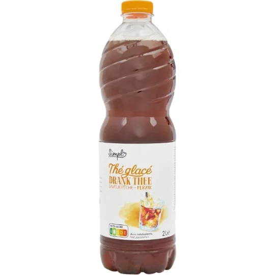 Thé glacé saveur pêche