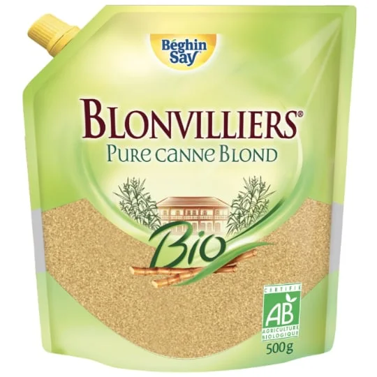 Sucre de canne blond bio