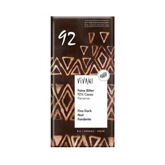 Chocolat Noir 92% Bio