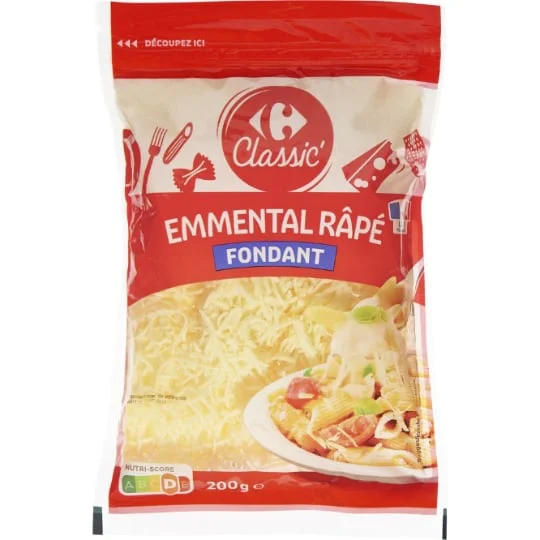 Fromage Râpé Emmental Fondant
