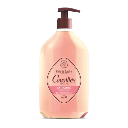 Huile de Douche Satinante Argan Bio Protège et Régénère Peaux Sensibles