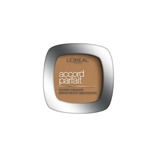Fond de Teint Poudre Accord Parfait D7 Ambre Doré