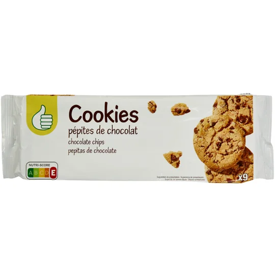 Cookies aux pépites de chocolat