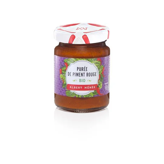 Purée De Piment Rouge Extra-Forte bio