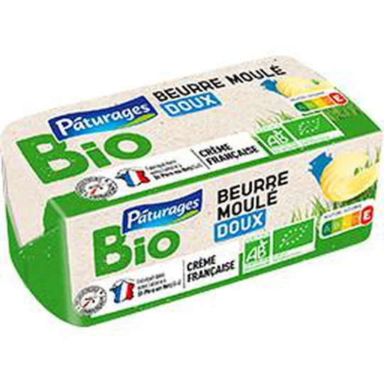 Beurre moulé doux BIO