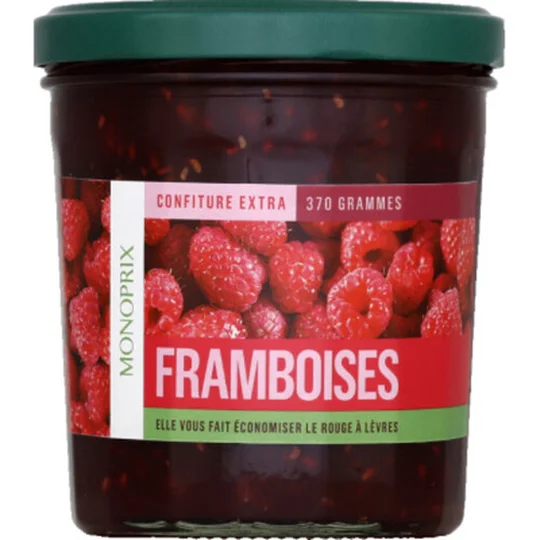 Confiture extra de framboises