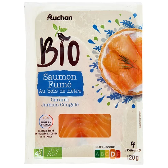 Saumon fumé d'Atlantique