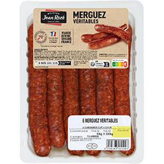 Merguez véritables