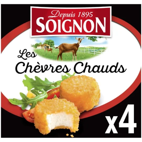Fromage de Chèvre Chaud Prêt à Dorer