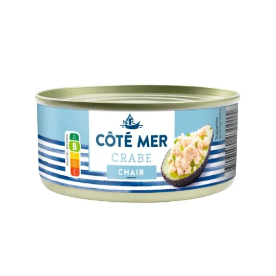 Chair de crabe Côte de Mer x12
