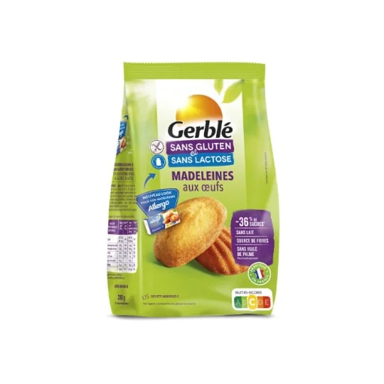 Madeleine sans gluten