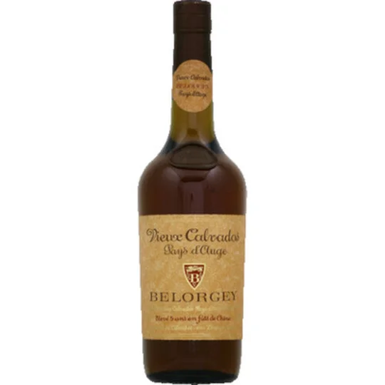 Vieux calvados du pays d Auge , élevé en fût de chêne 40% vol.
