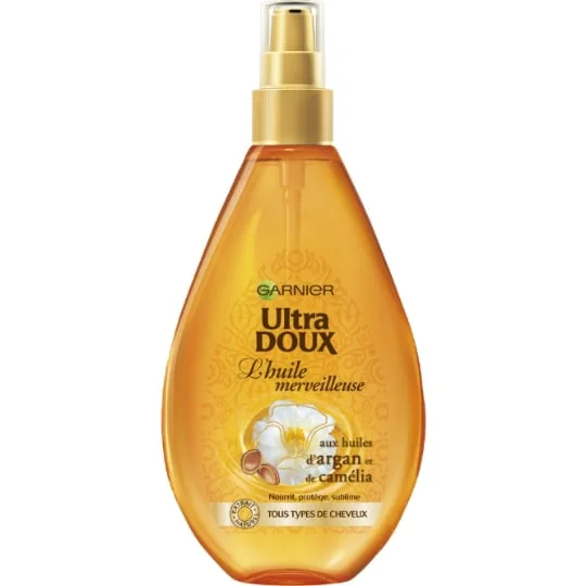 Huile Cheveux Nourrissant Cheveux secs Huiles Merveilleuses Argan & Camélia