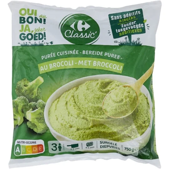 Purée de brocolis