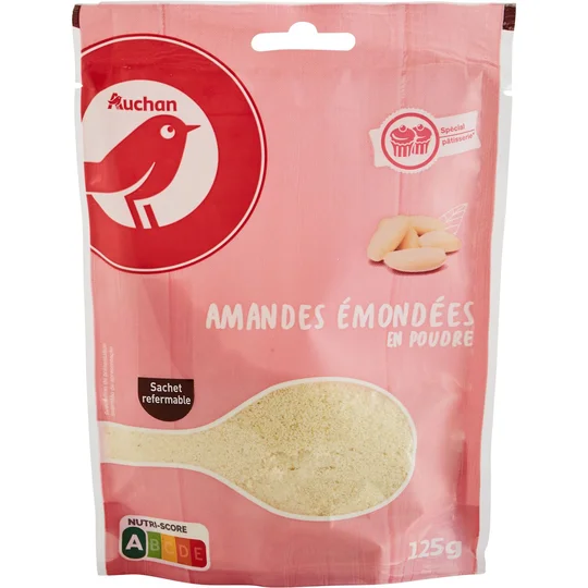 Amandes émondées en poudre sachet refermable
